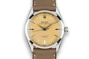 1957 Rolex Oyster-Perpetual 6564 Tropical Dial with "Amtlich Geprufter Chronometer"