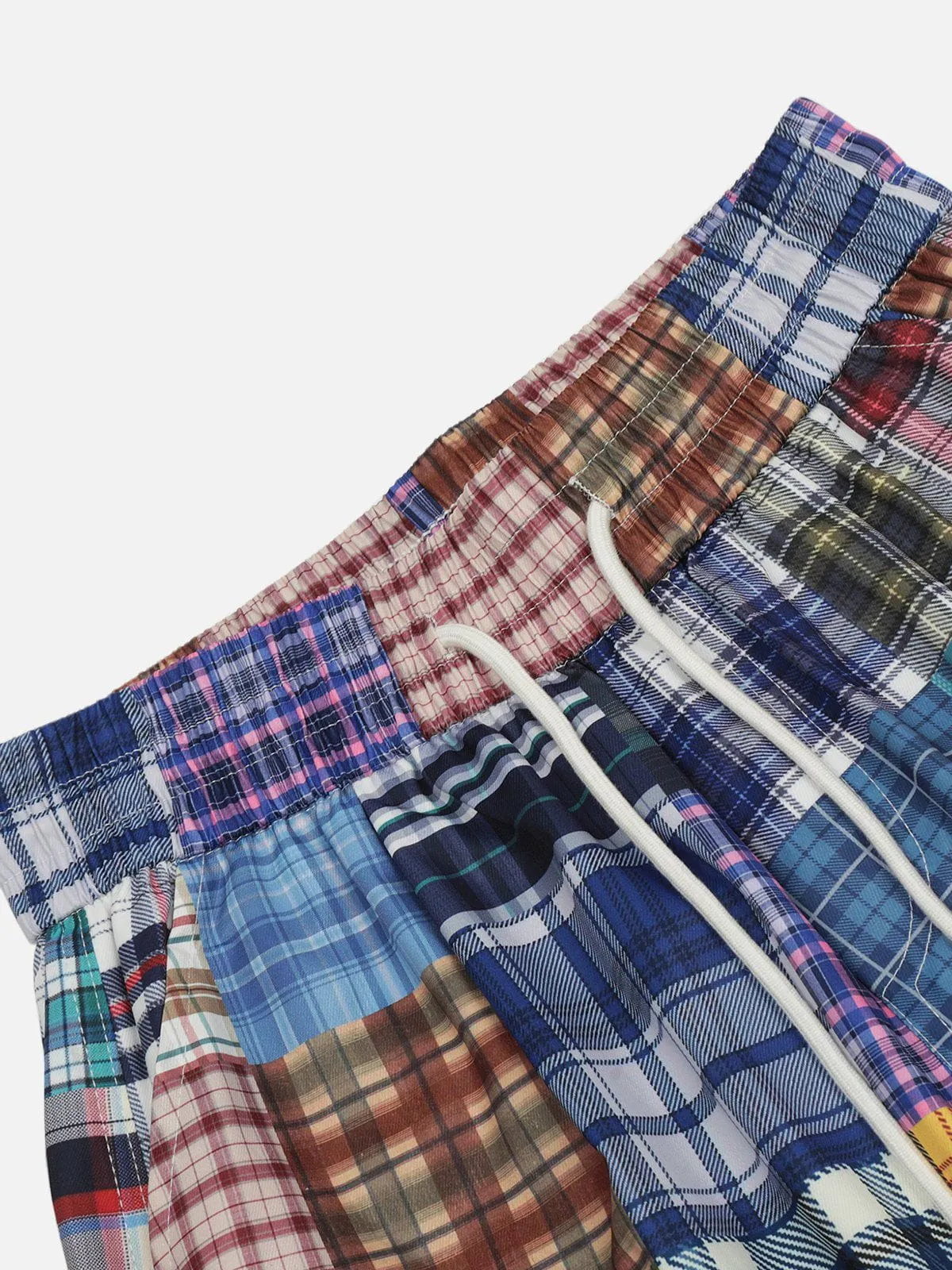 Aelfric Eden Multi Color Plaid Baggy Pants