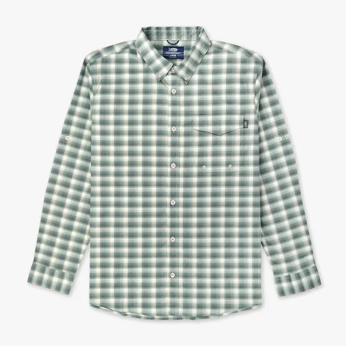 AFTCO Portside Long Sleeve Button Down Fishing Shirt