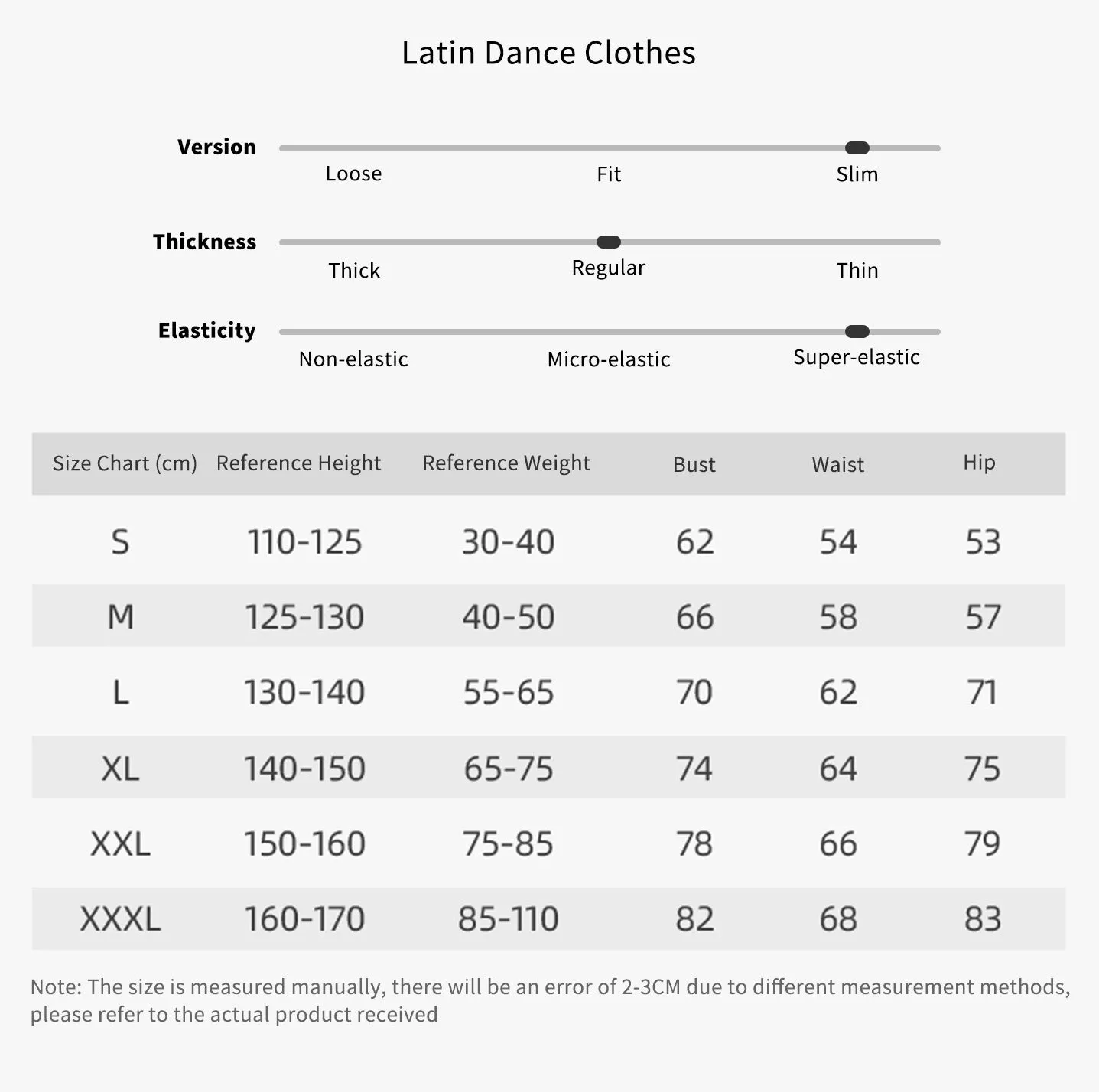 Autumn/Winter Long Sleeve Dress Latin Dance Performance Clothes