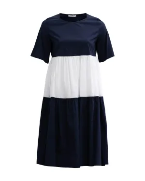 Baby Doll Color Block Dress