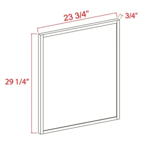 BDEP - Base Decorative End Panel - Shaker Slim