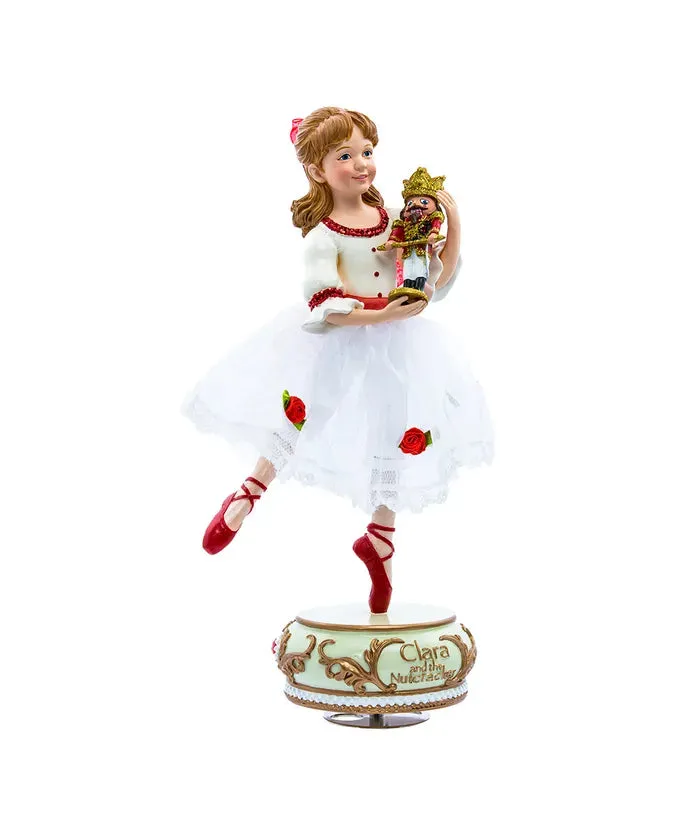 Clara With Nutcracker/Musical, F0309, Kurt Adler