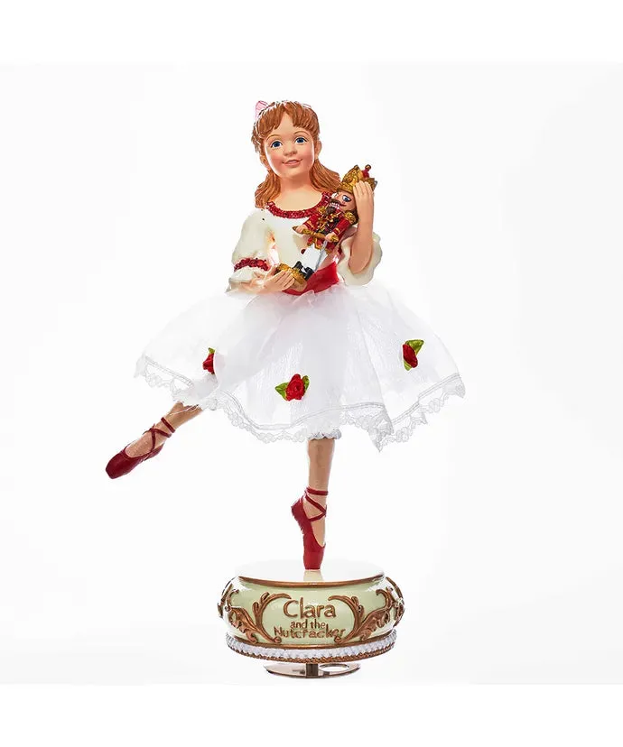 Clara With Nutcracker/Musical, F0309, Kurt Adler