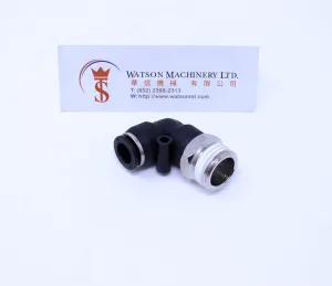(CTL-10-04) Watson Pneumatic Fitting Elbow Push-In Fitting 10mm to 1/2" Thread BSP (Made in Taiwan)