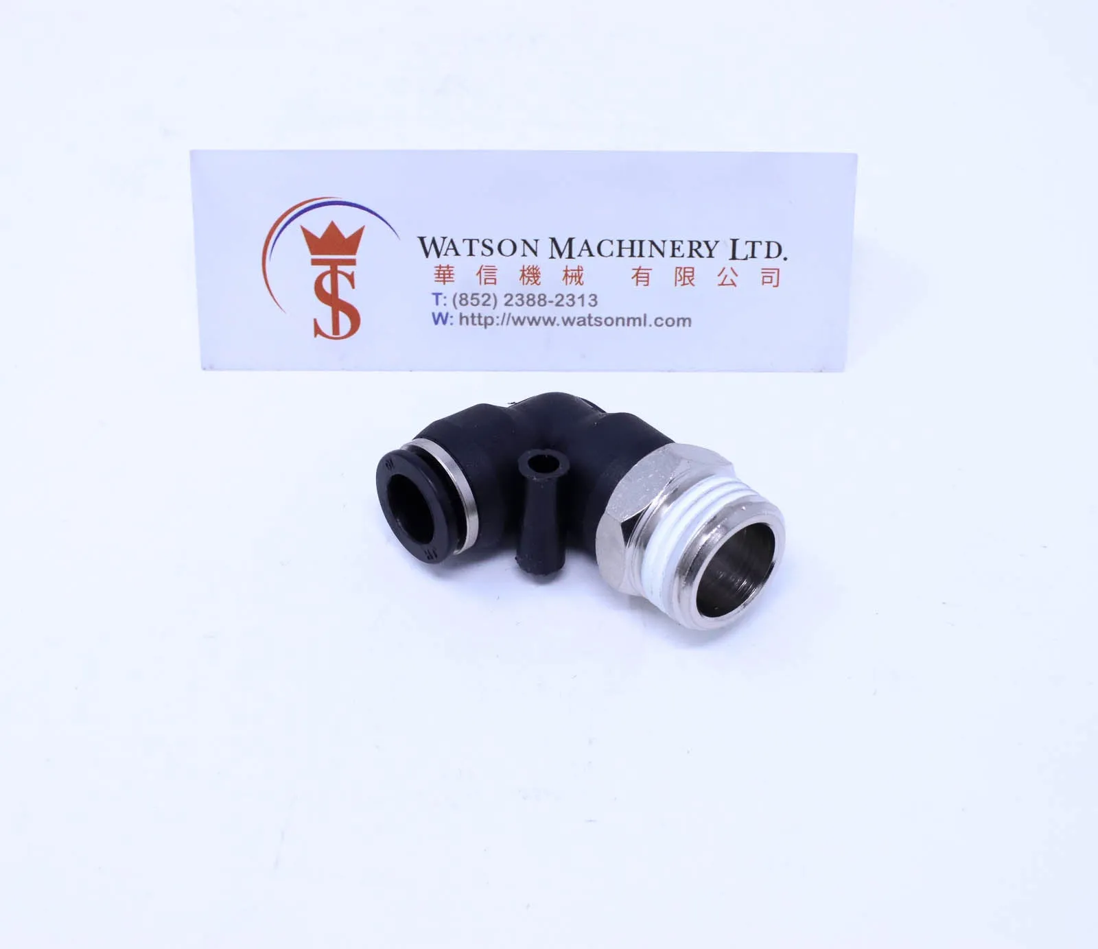 (CTL-10-04) Watson Pneumatic Fitting Elbow Push-In Fitting 10mm to 1/2" Thread BSP (Made in Taiwan)