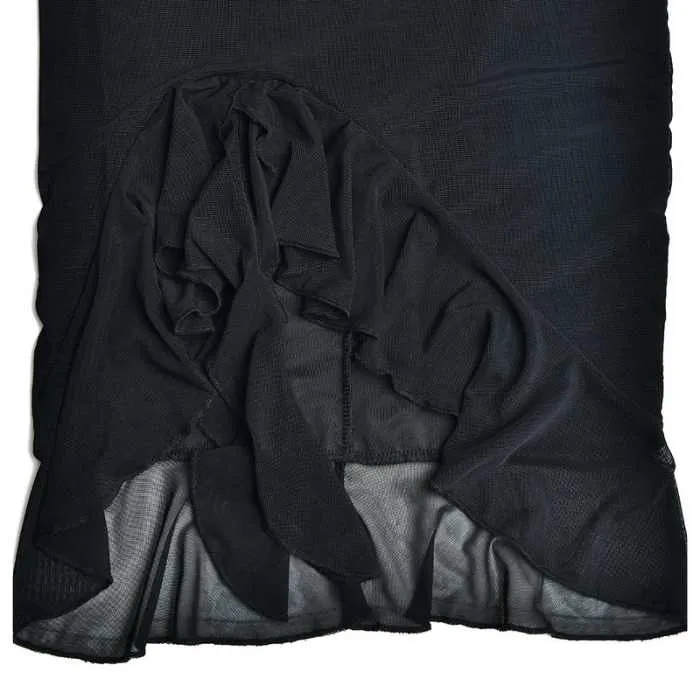 Diva Midi Ruffle Dress