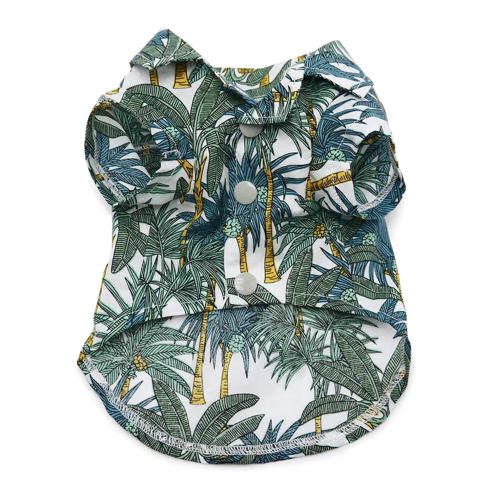 Dogo Pet Tropical Leaf Dog Shirt