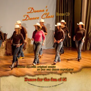 Donna's Dance Class - Country Line Dance Instruction DVD