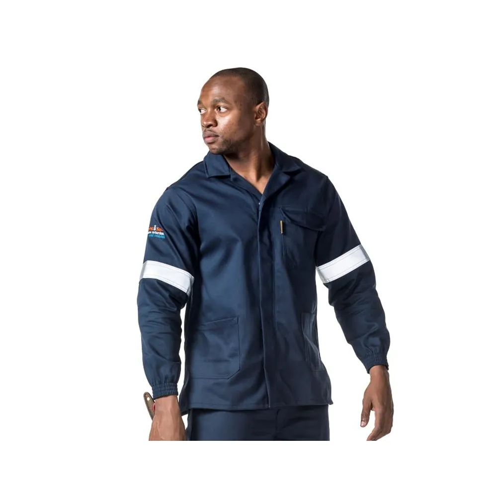 DROMEX CONTI JACKET NAVY FLAME & ACID WITH REFLECTIVE SIZE INCH-30