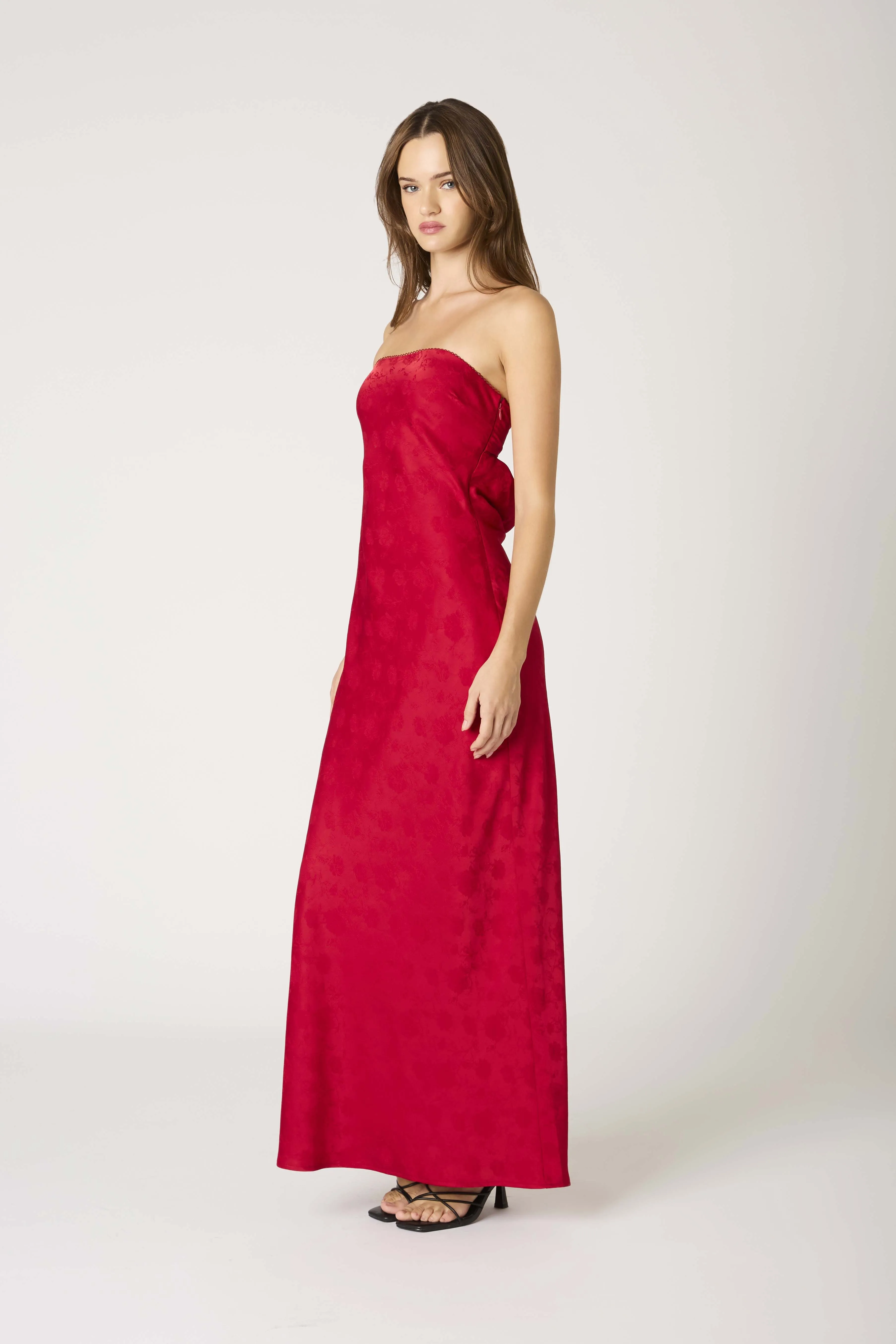 Floral Feelings Cowl Back Maxi