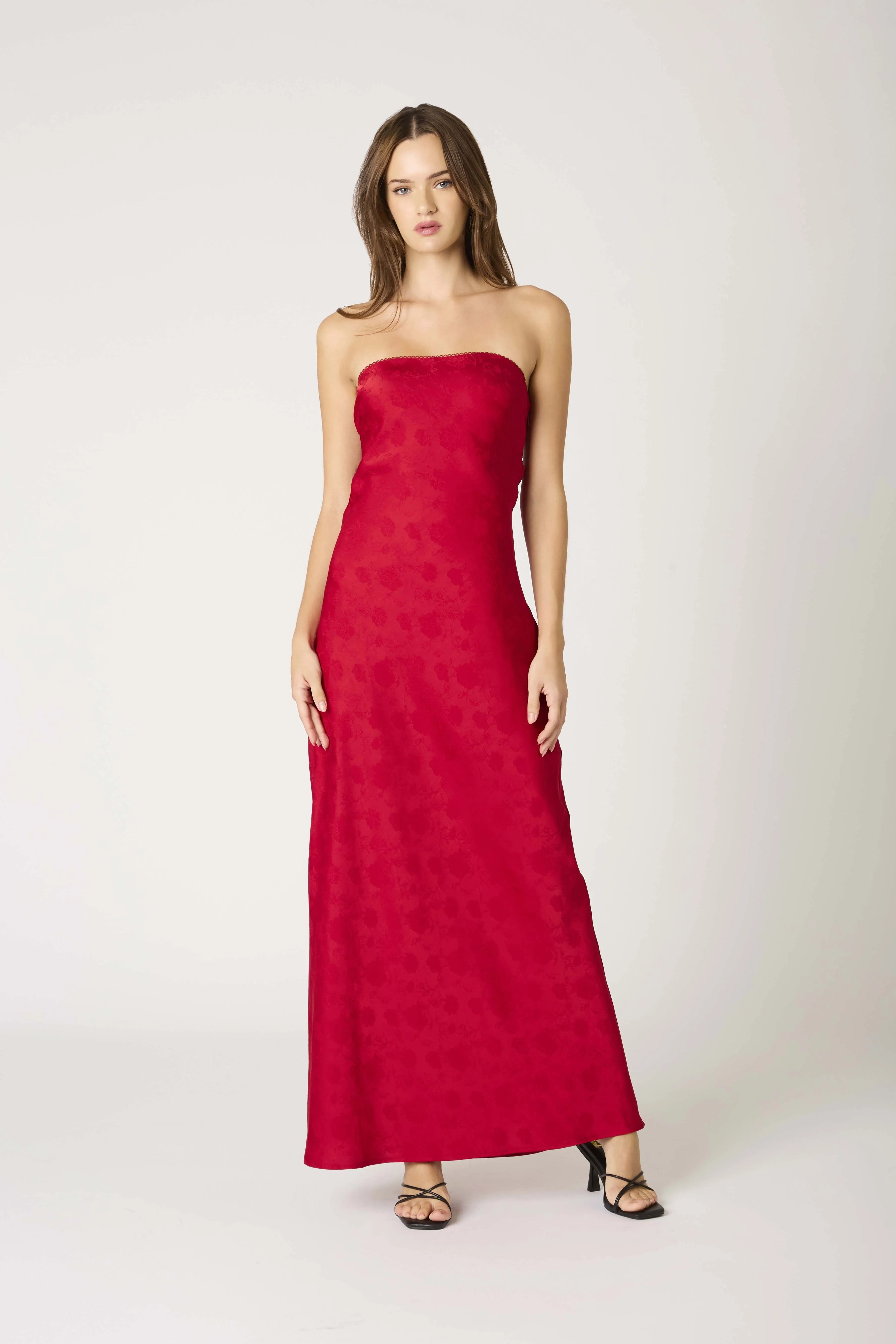 Floral Feelings Cowl Back Maxi