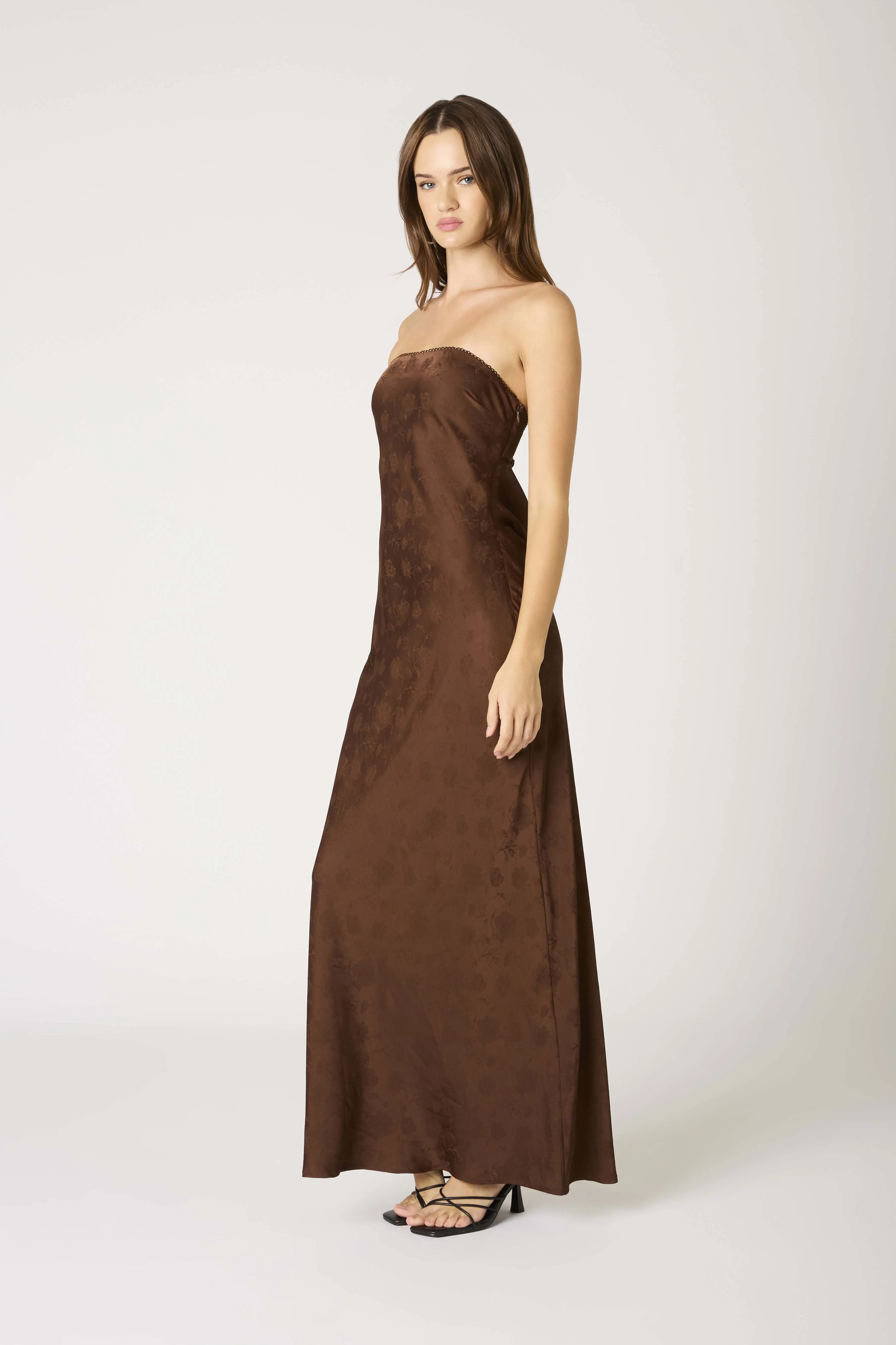Floral Feelings Cowl Back Maxi