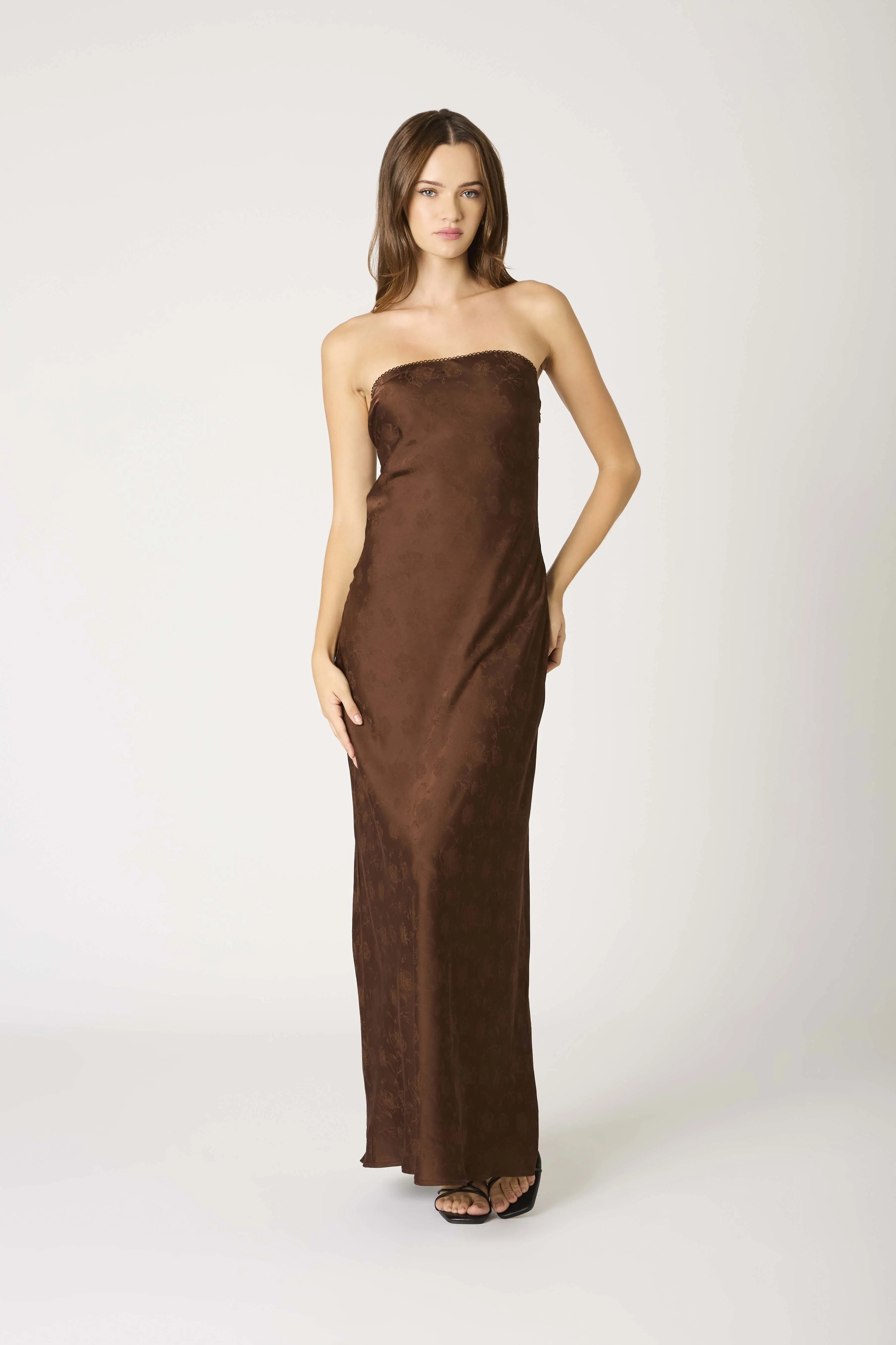 Floral Feelings Cowl Back Maxi