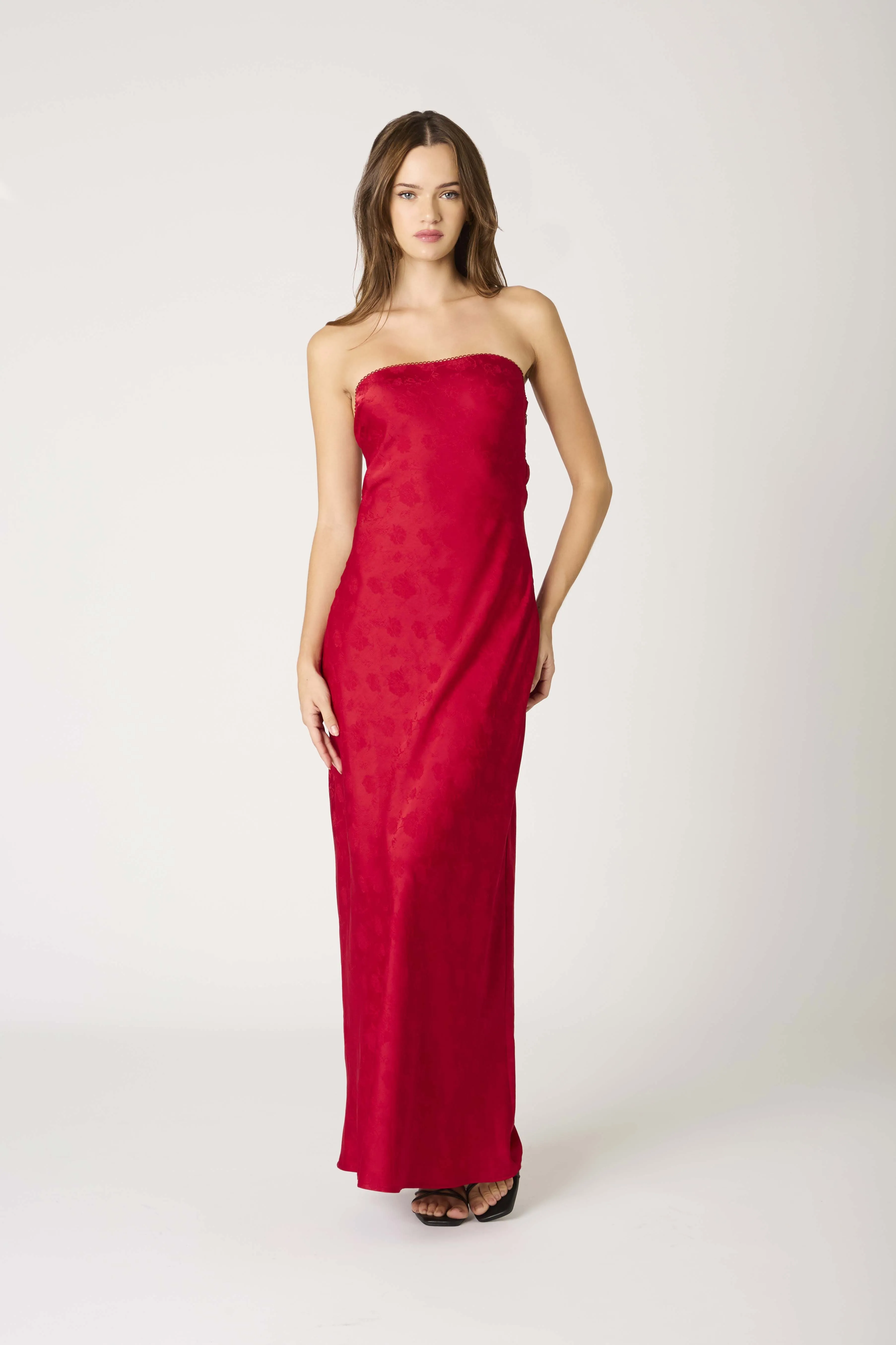 Floral Feelings Cowl Back Maxi