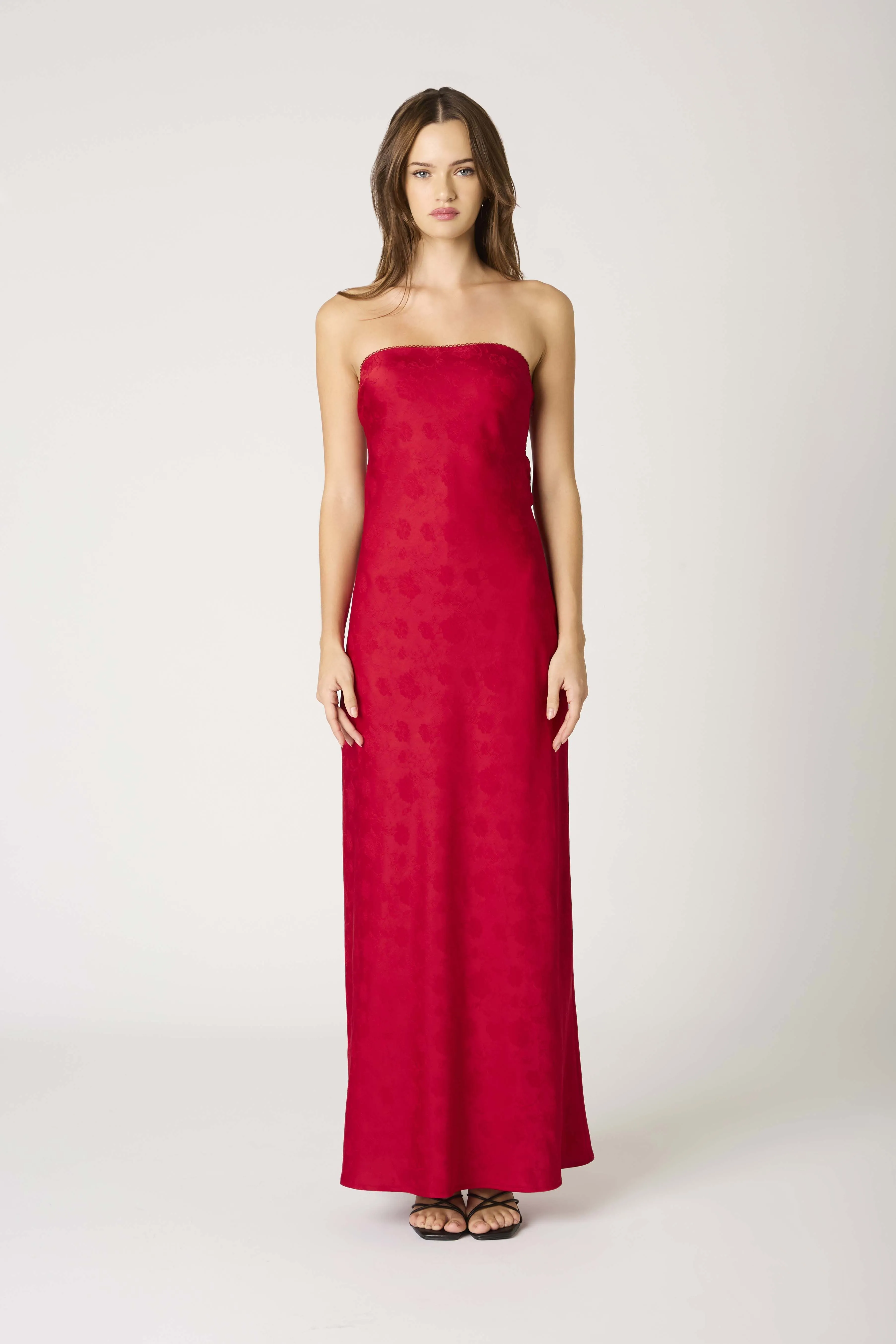 Floral Feelings Cowl Back Maxi