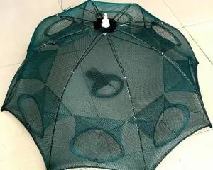Folded Automatic Trap Fishing Net