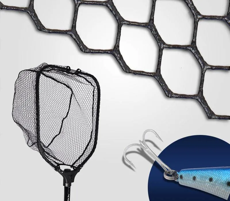 Folding Fishing Net with Aluminum Handle