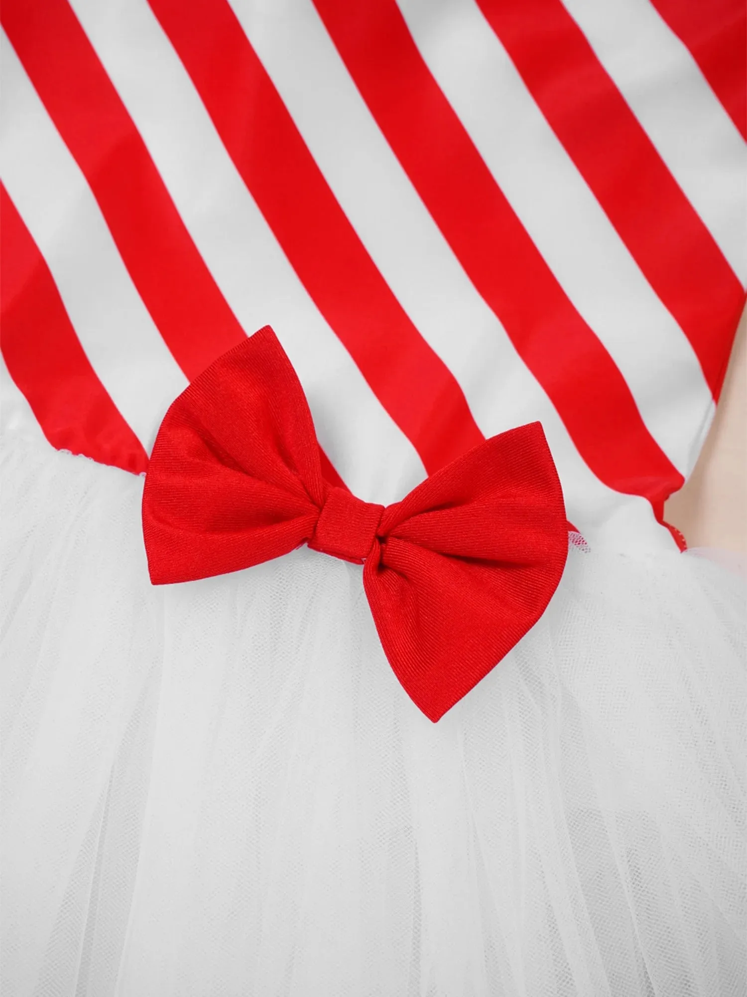Girls Ballet Tutu Dress Striped Leotard for Stage  Dance Performance