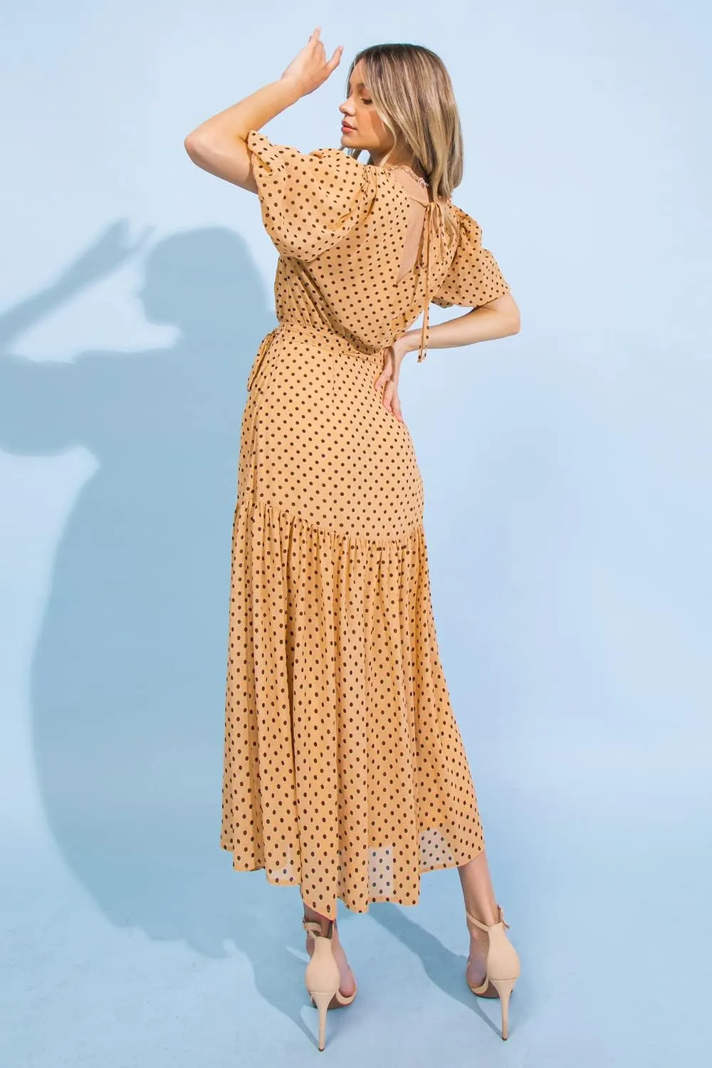 Halter Bohemian Floral Maxi Dress - Tropical Print Ethnic Print Keyhole Sundress