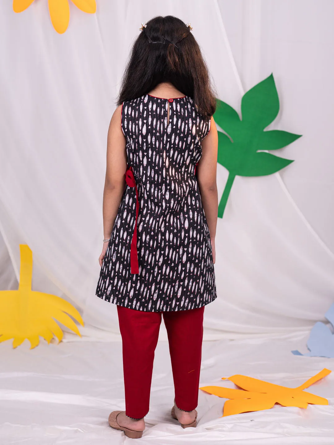 Jashvi Black BHAI BEHEN Siblings Matching Set