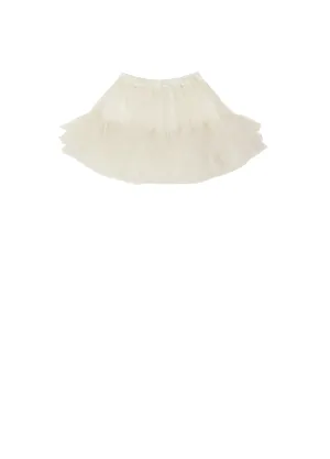 JNBY OFF WHITE TULLE SKIRT
