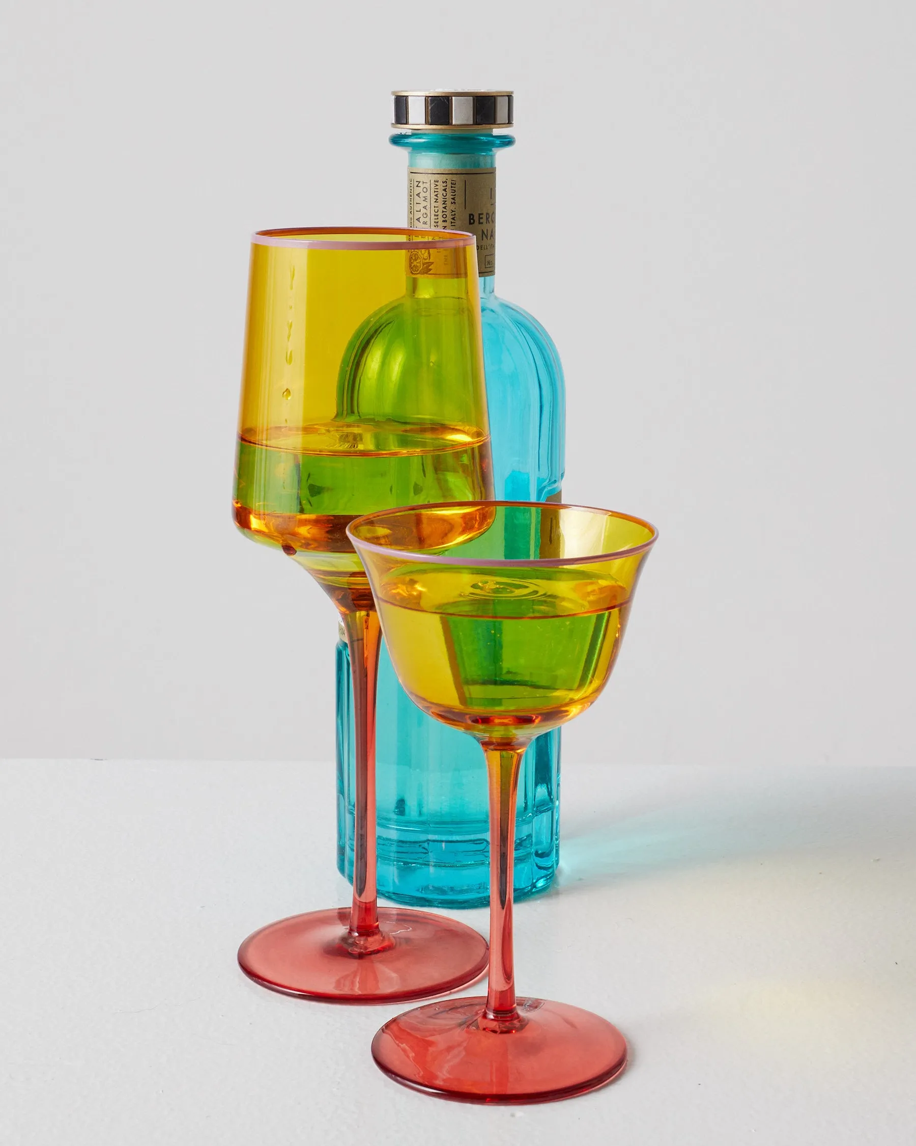 Kip & Co Tropical Punch Champagne Glass 2P Set