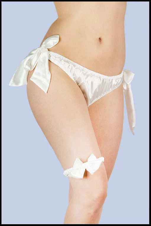 Leg Bow Garter Slim