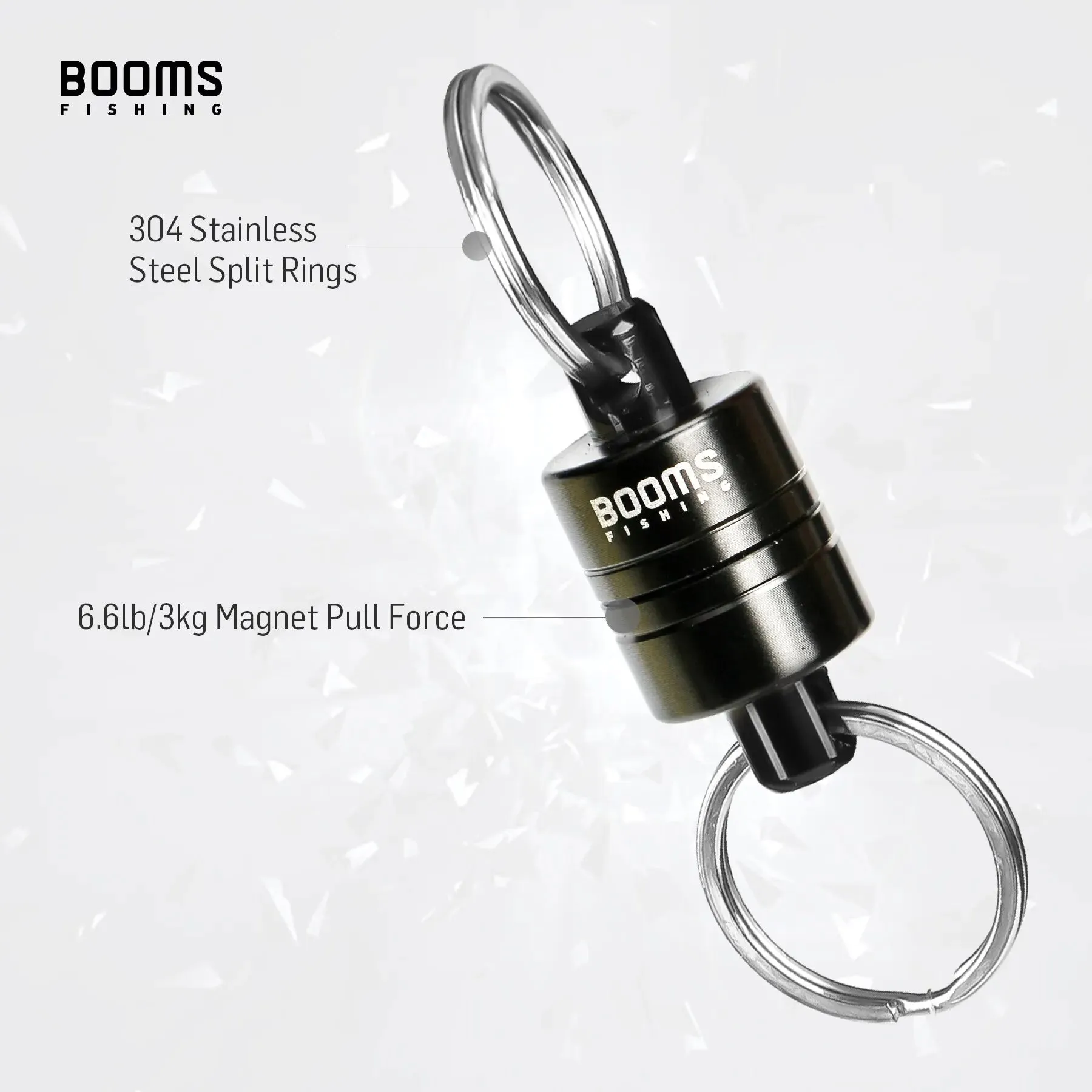 Magnetic Release Clip with 1.5m Lanyard for Fishing