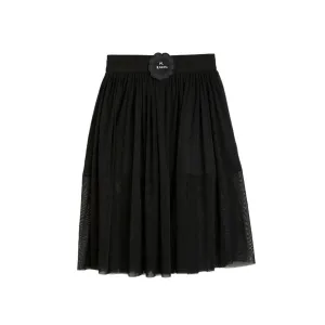 MINI RODINI - Bat Flower Tulle Skirt