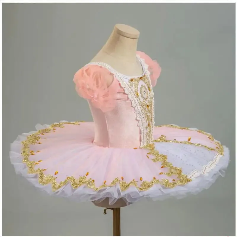 Professional Ballet Tutu Dress For Girls Performance Ballerina Costume