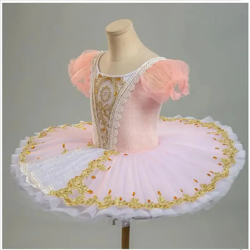 Professional Ballet Tutu Dress For Girls Performance Ballerina Costume