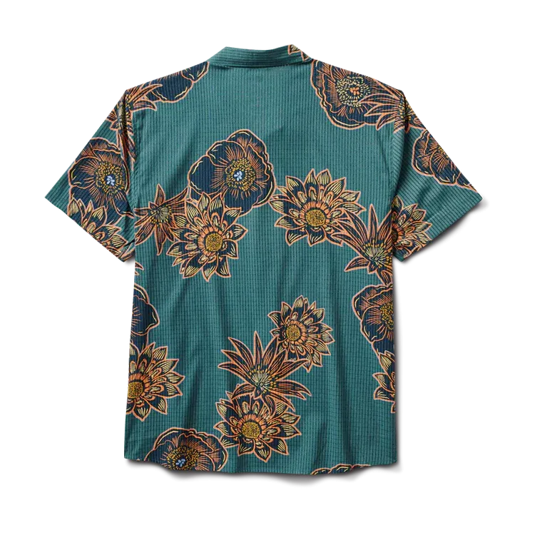 ROARK Bless Up Breathable Stretch Shirt - AURORA FLORA TUNDRA