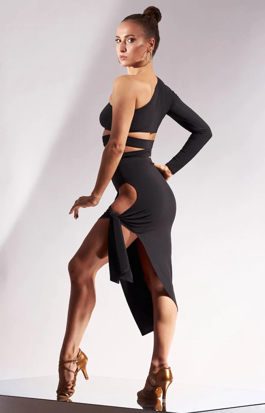 Sasuel Lisa Latin Skirt - For Latin Practice, Performance & DanceSport Competition