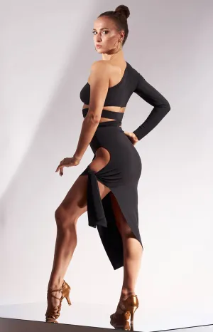 Sasuel Lisa Latin Skirt - For Latin Practice, Performance & DanceSport Competition