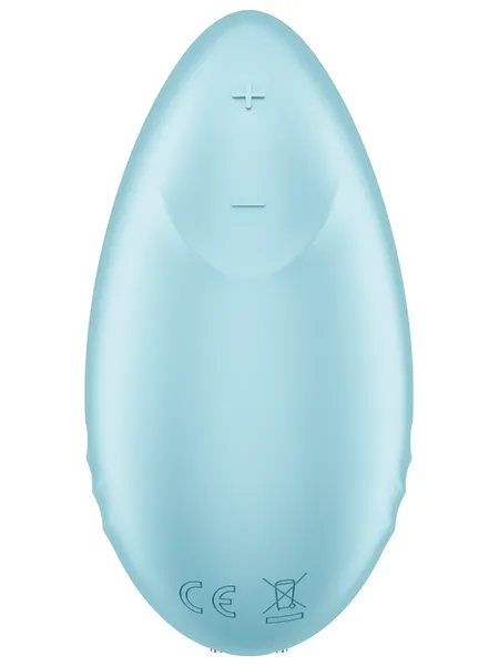 Satisfyer Tropical Tip App Control - Light Blue