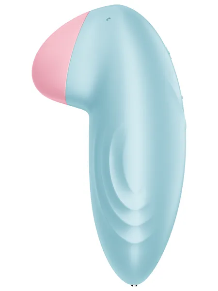 Satisfyer Tropical Tip App Control - Light Blue