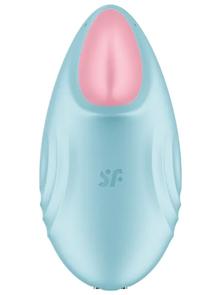 Satisfyer Tropical Tip App Control - Light Blue