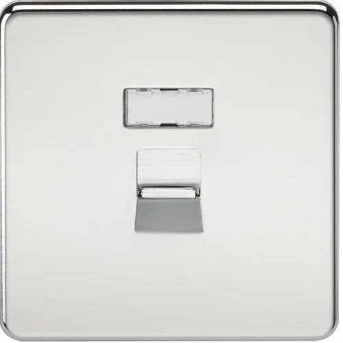 Screwless RJ45 Network Outlet