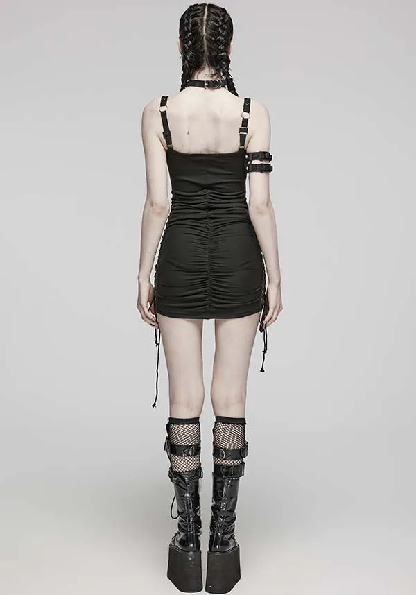 Shadow Sorceress [Black] | MINI DRESS*