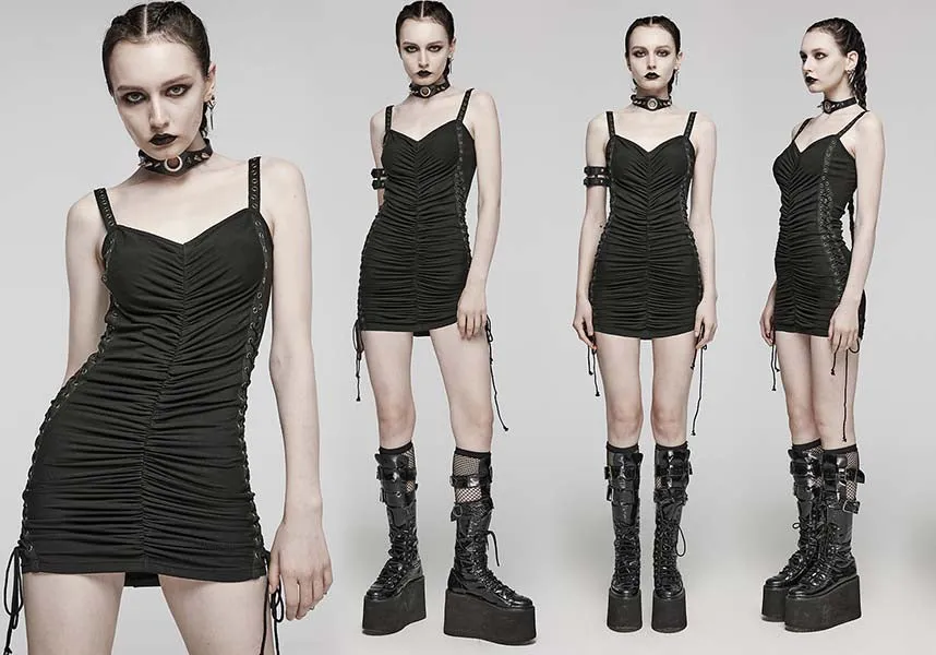 Shadow Sorceress [Black] | MINI DRESS*