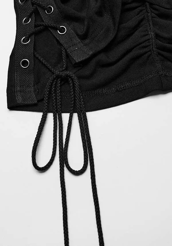 Shadow Sorceress [Black] | MINI DRESS*