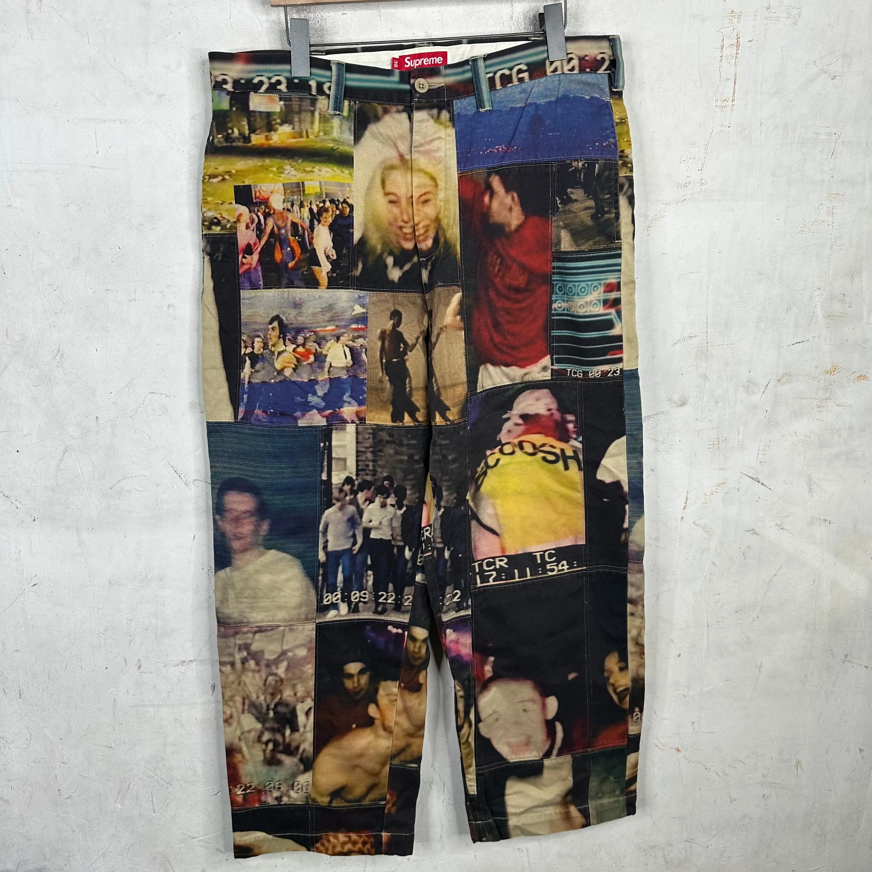 Supreme Mark Leckey Hardcore Patchwork Pants