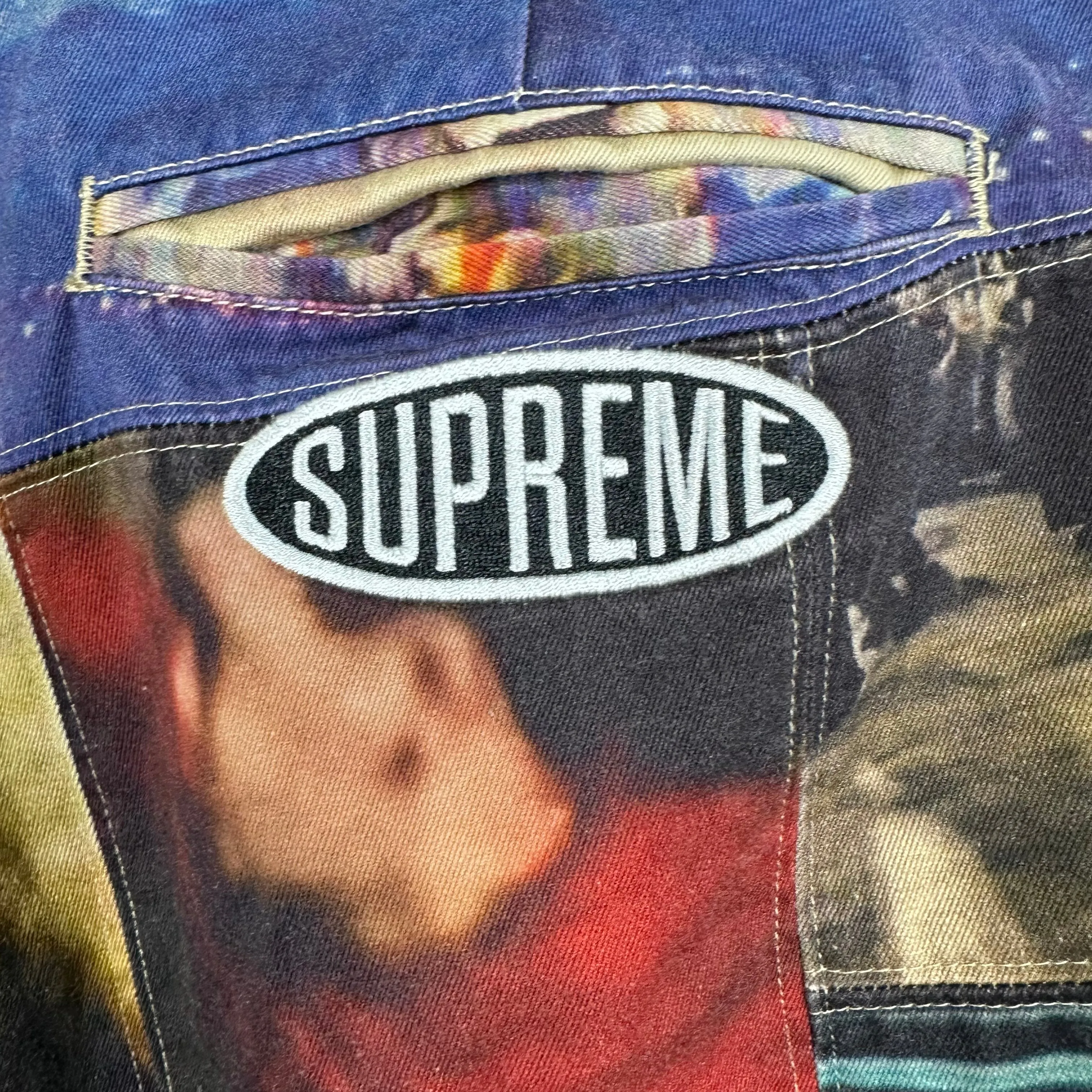 Supreme Mark Leckey Hardcore Patchwork Pants