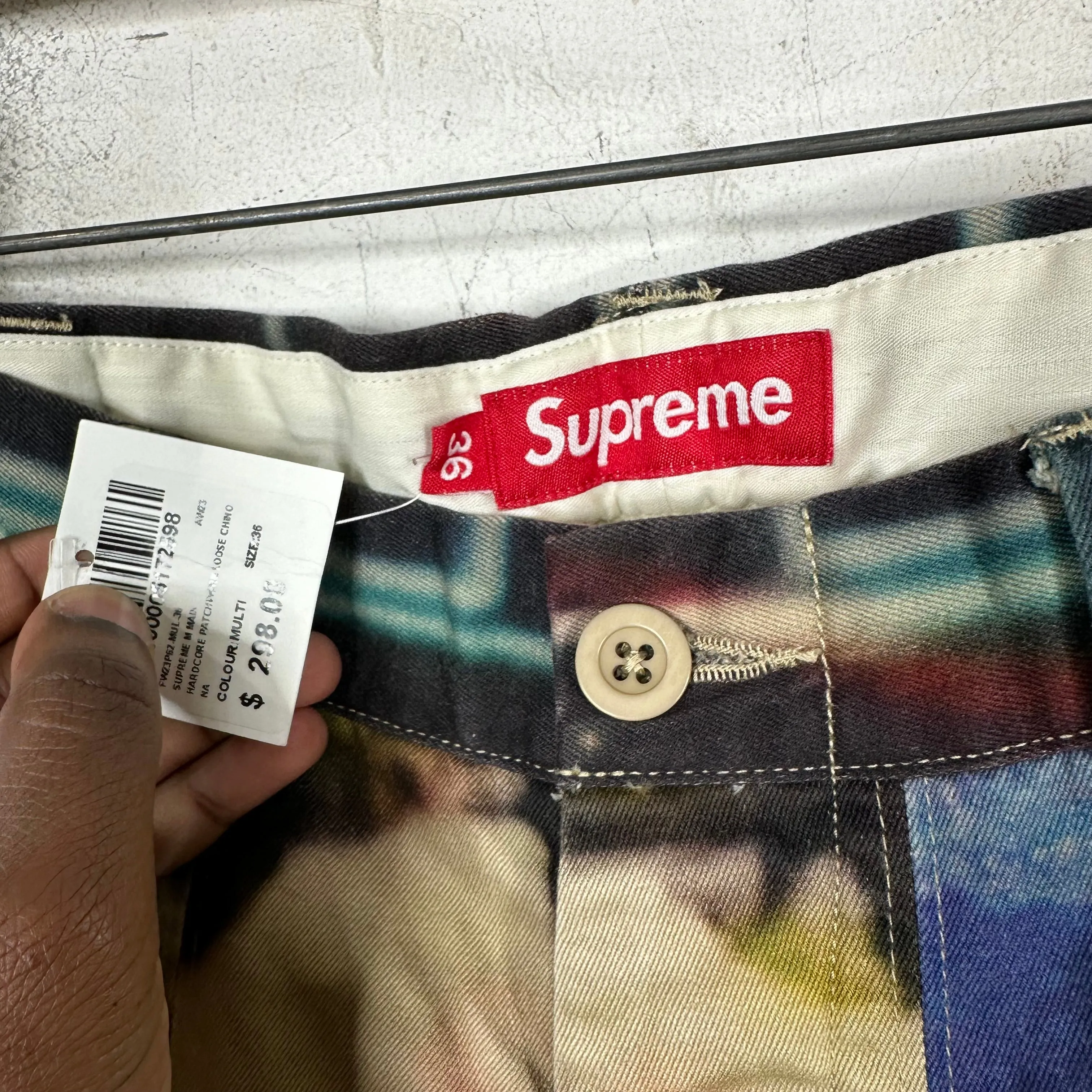 Supreme Mark Leckey Hardcore Patchwork Pants