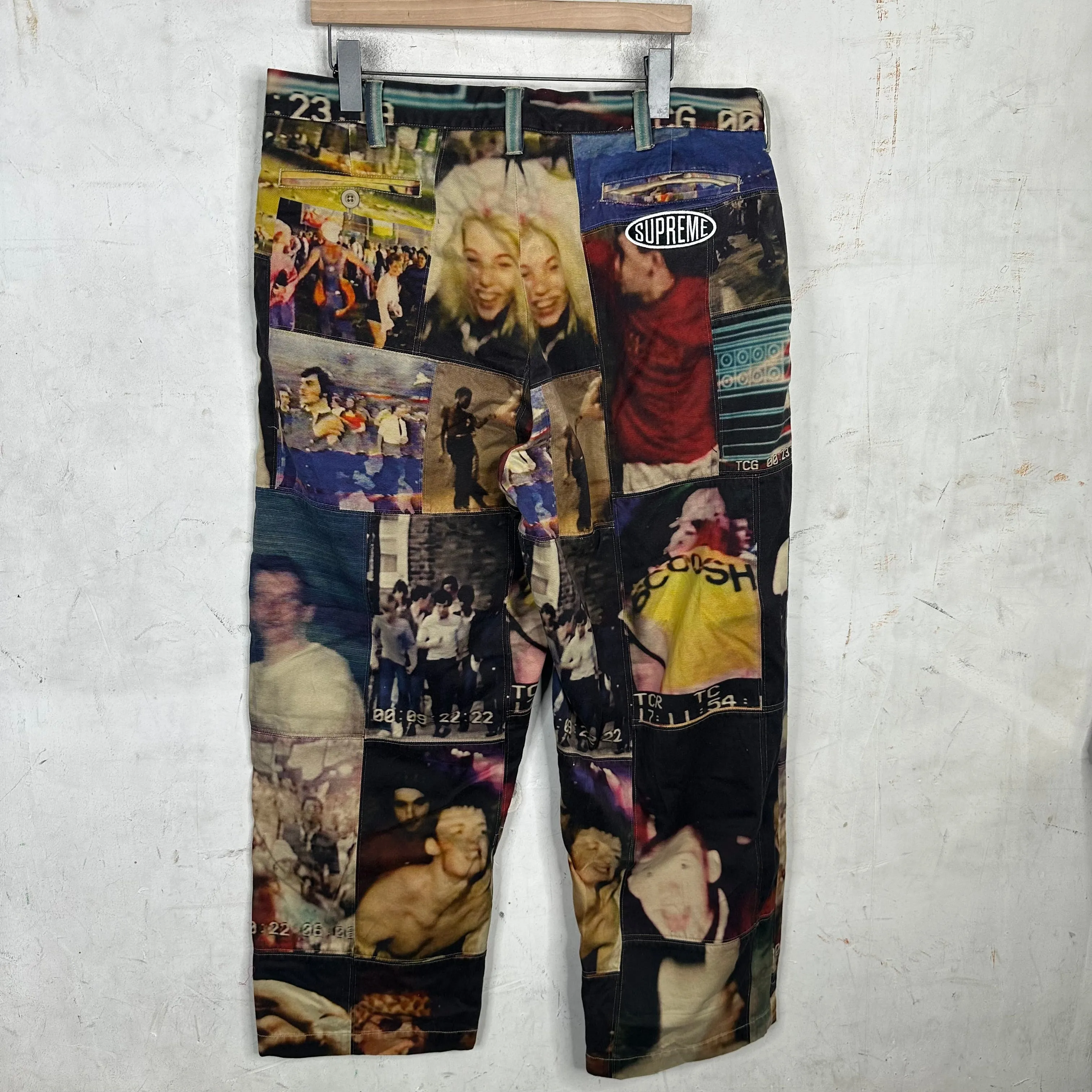 Supreme Mark Leckey Hardcore Patchwork Pants