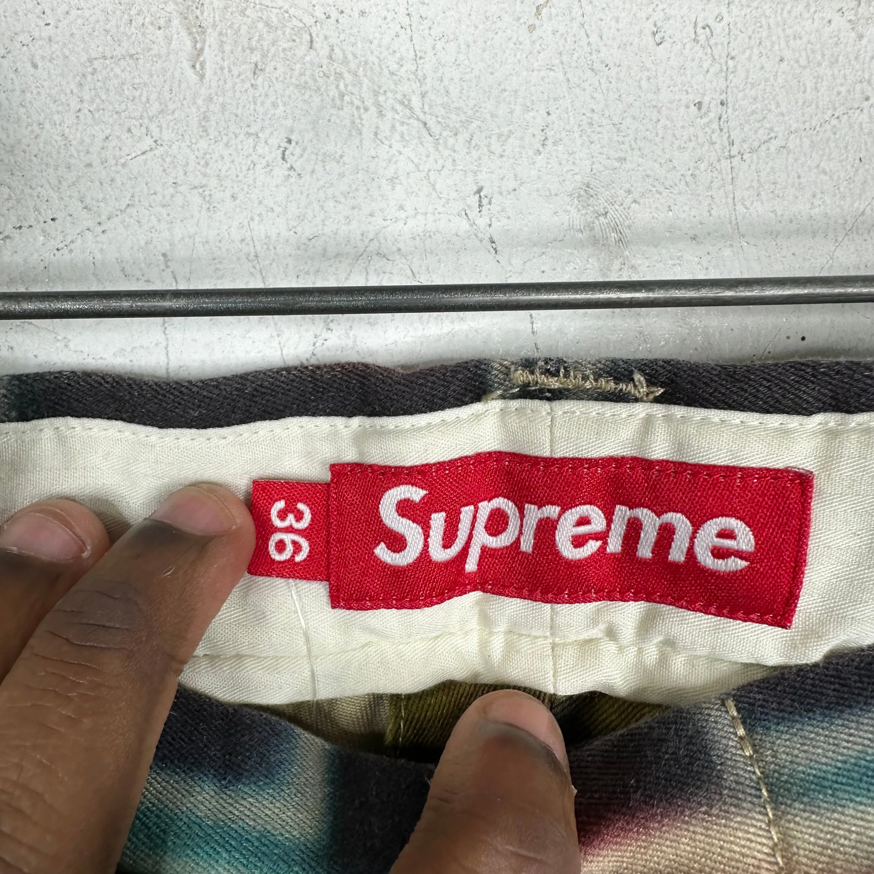 Supreme Mark Leckey Hardcore Patchwork Pants