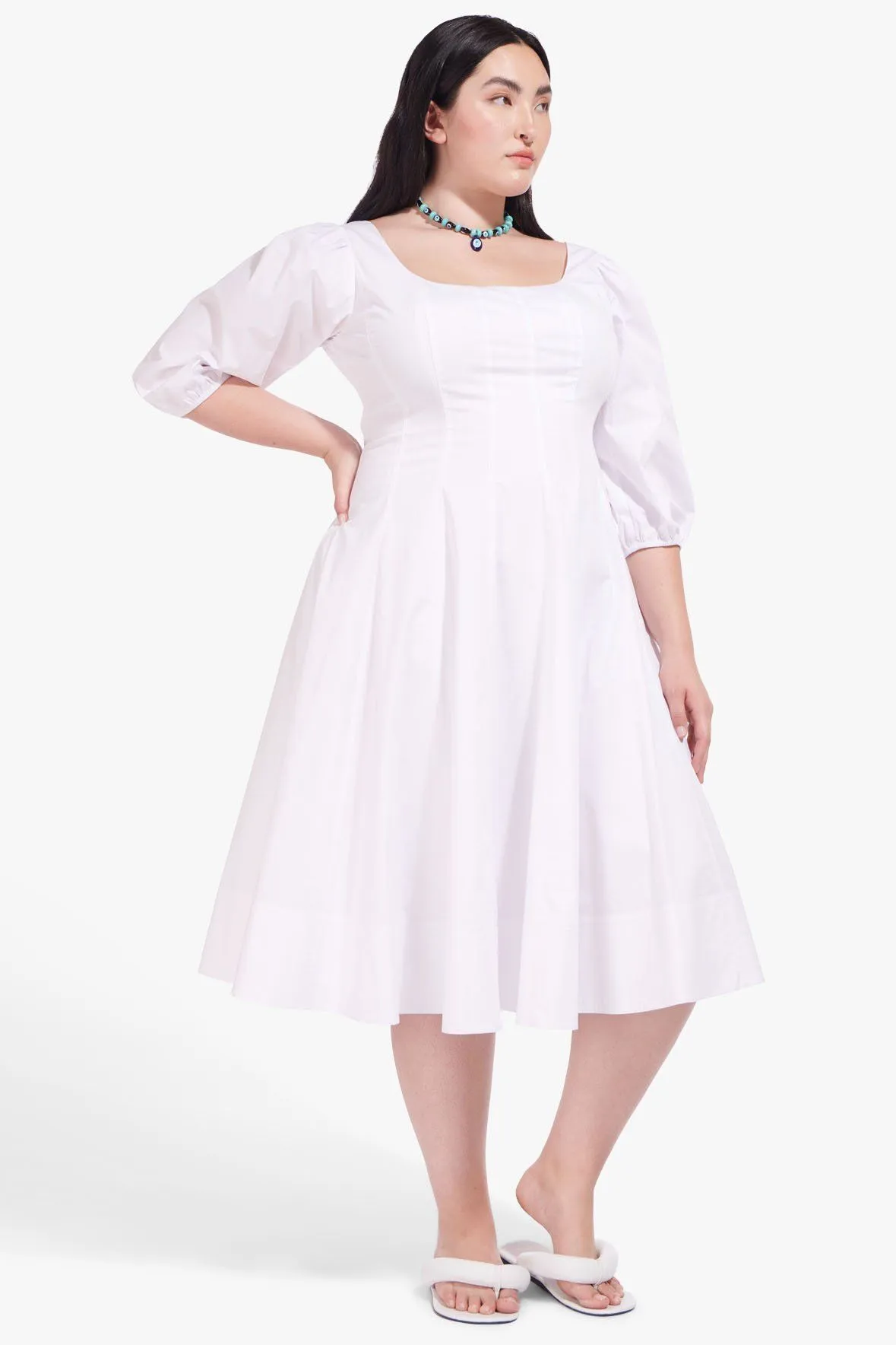 SWELLS DRESS | WHITE ES