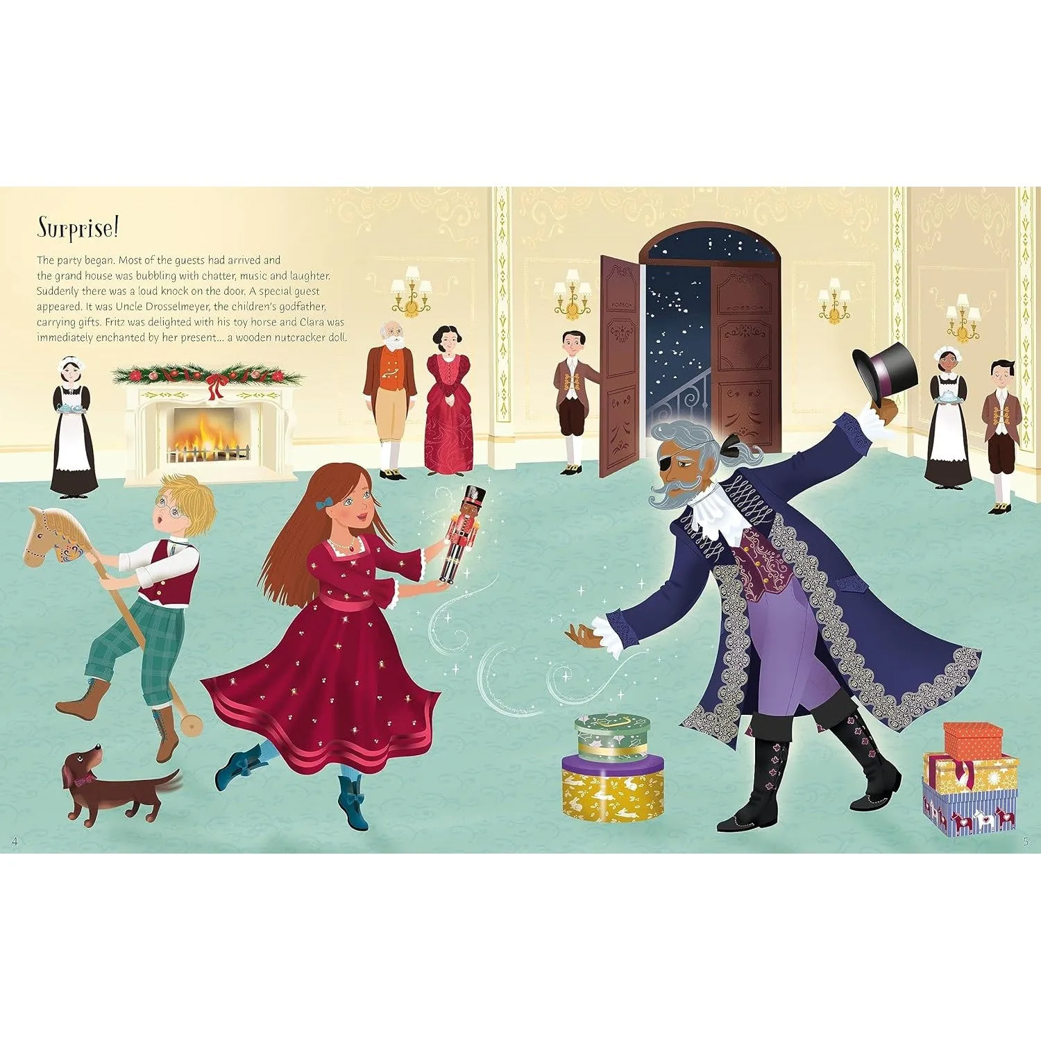 Usborne sticker dolly dressing the nutcracker