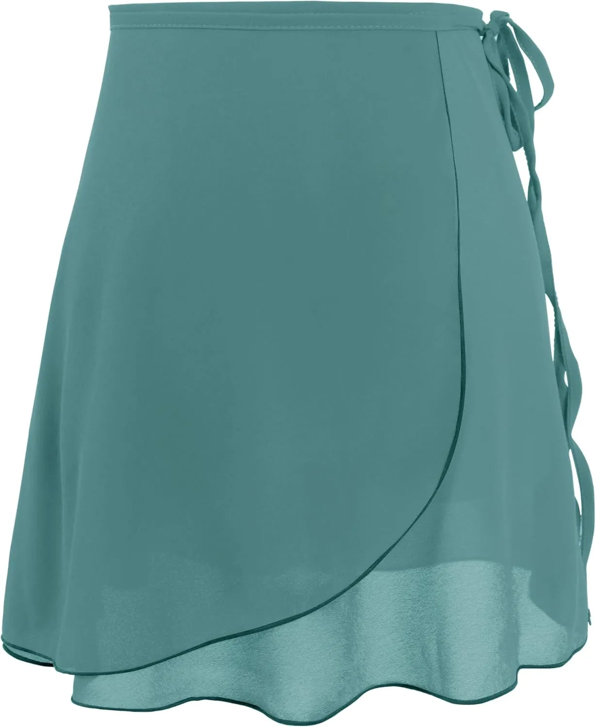 Women Chiffon Wrap Ballet Dance Skirt